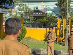 Apel Perdana UPPD Batulicin Jadi Ajang Perkenalan Pejabat Baru