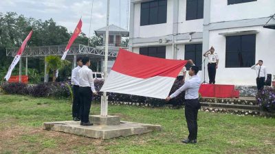 Lapas Batulicin Gelar Upacara untuk Tingkatkan Disiplin Petugas